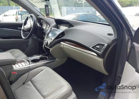 2018 Acura Mdx z USA, uszkodzony, nr VIN 5J8YD4H35JL027211